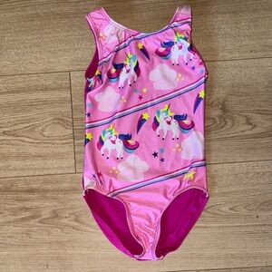 GK Pink Unicorn Leotard